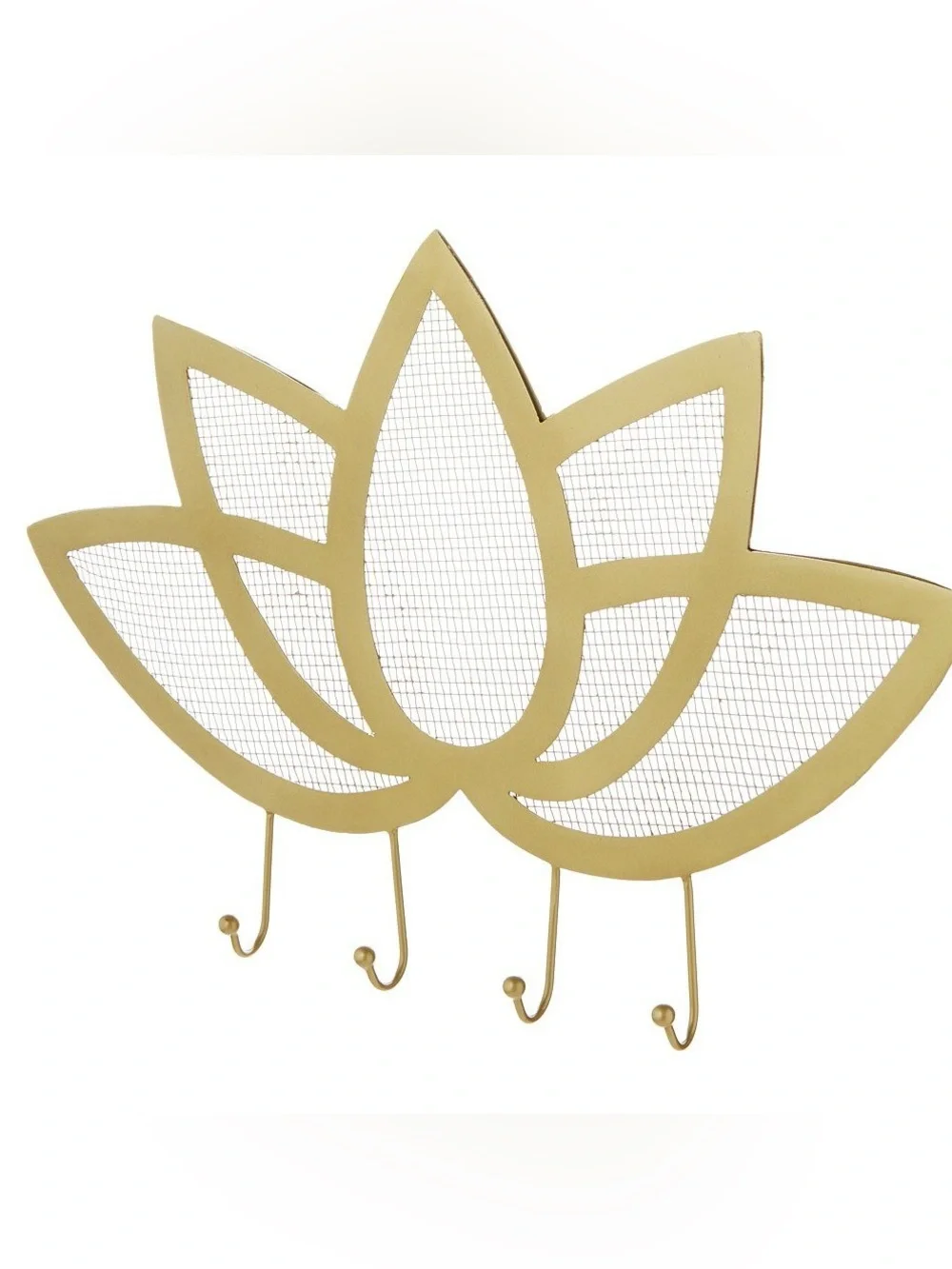 Golden Lotus Jewelry Hanger
